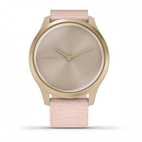 Garmin vivomove Style Light Gold Blush Pink Nylon 